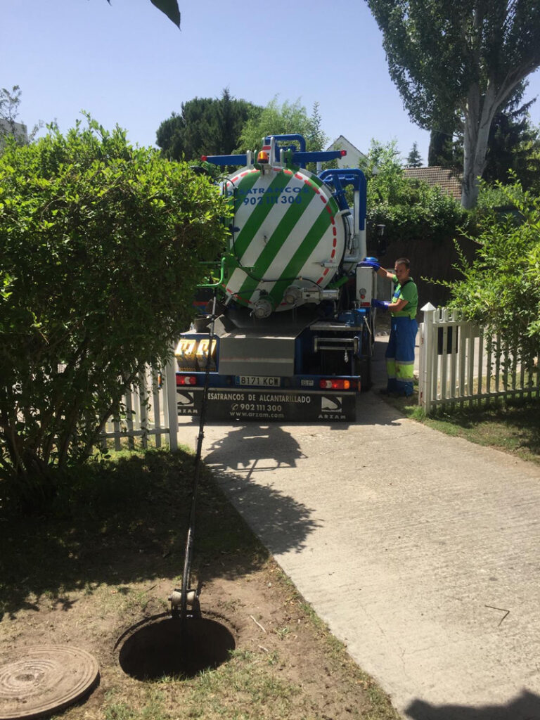 inspección de tuberías en Boadilla del Monte