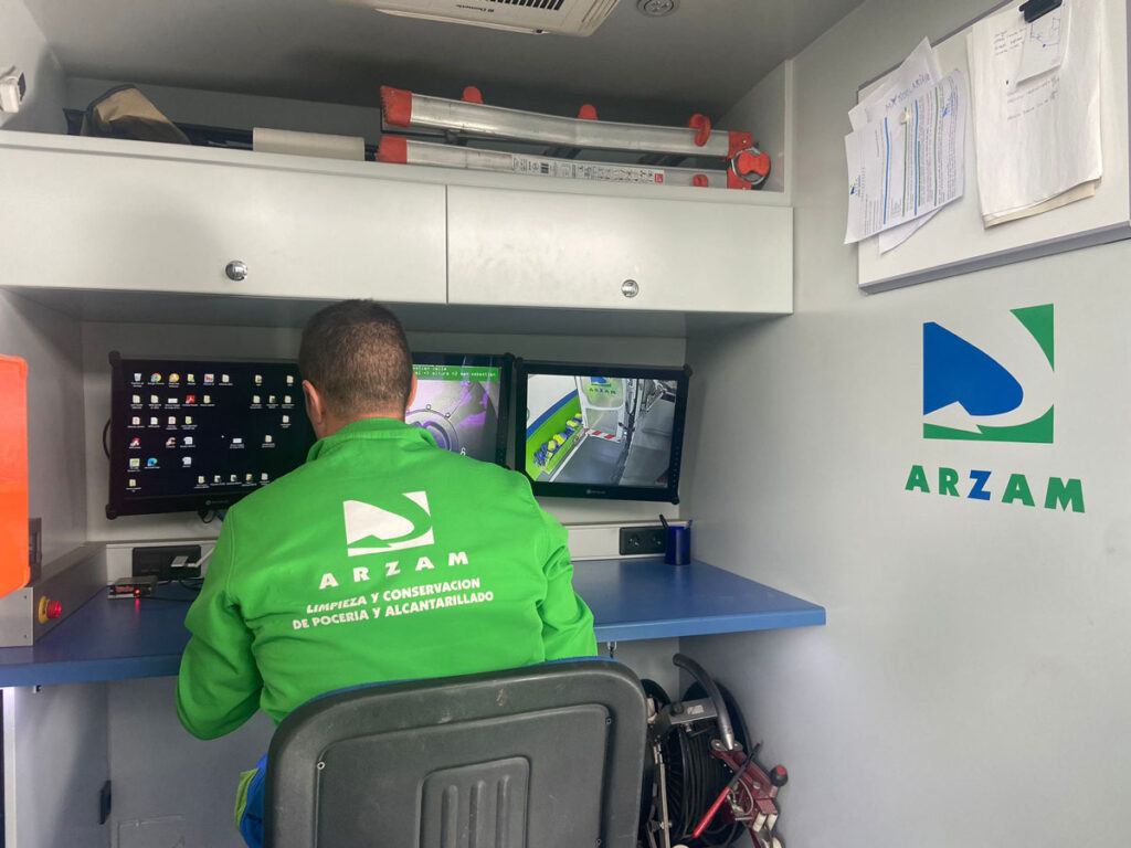 inspeccion tuberias camara tv riaza segovia