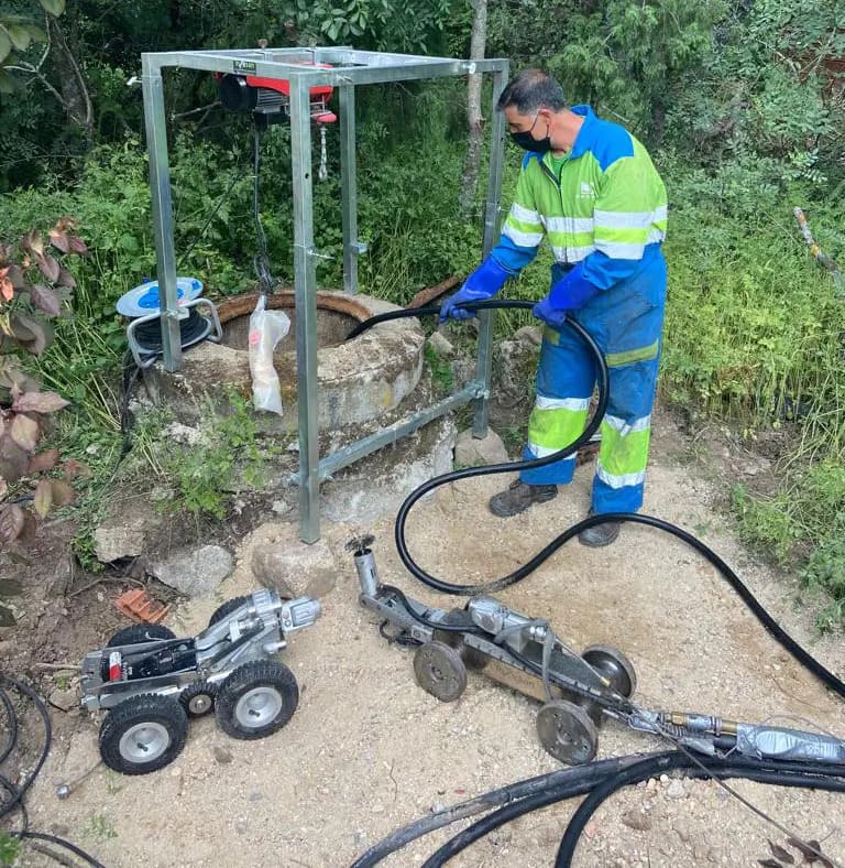 Inspección de tuberías con cámara en Torrejón de Ardoz